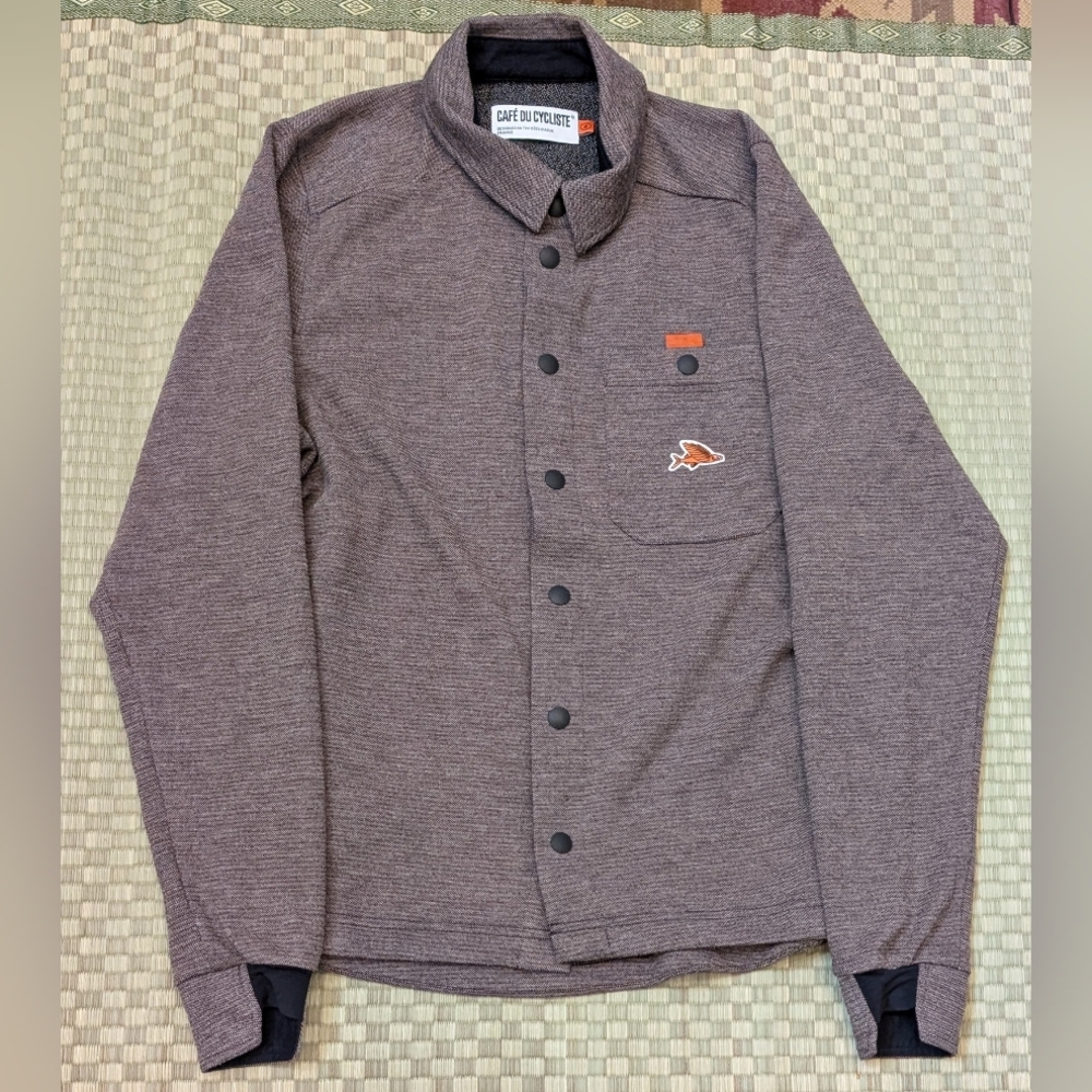 Cafe Du Cycliste Pascaline Unisex Midweight Jersey Light Quetsche Size Medium